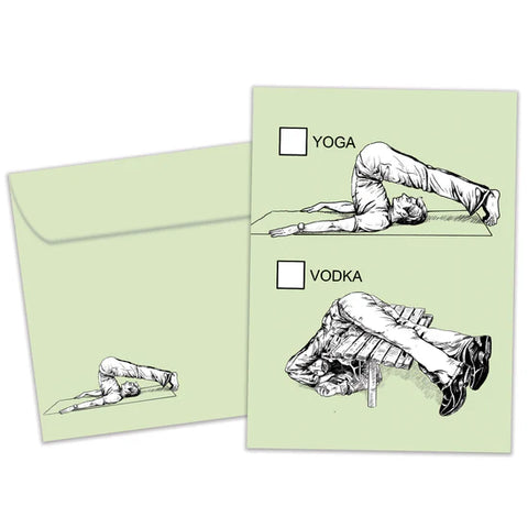 YOGA OR VODKA