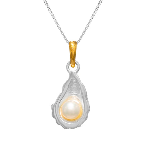 MICHOU OYSTER WITH PEARL NECKLACE