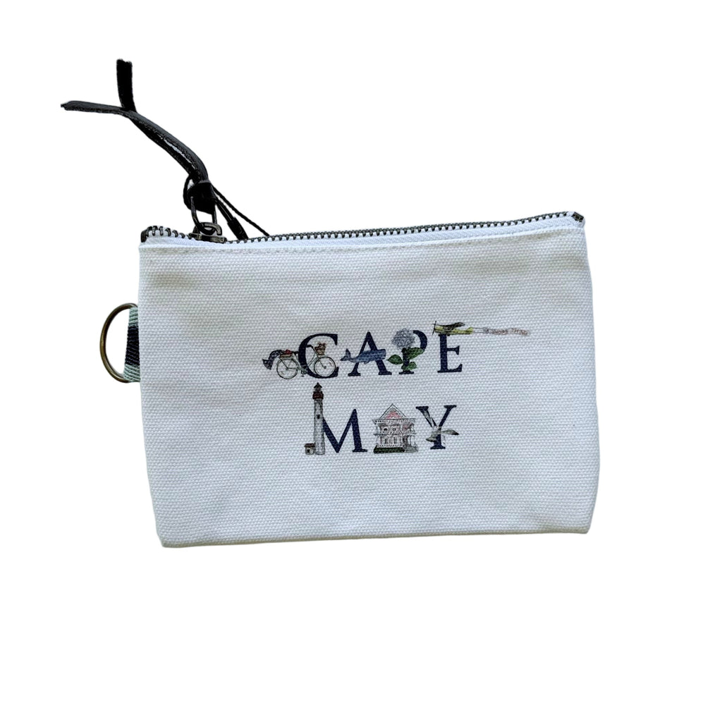 CAPE MAY ICONS SMALL POUCH