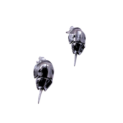 HORSESHOE CRAB POST EARRING