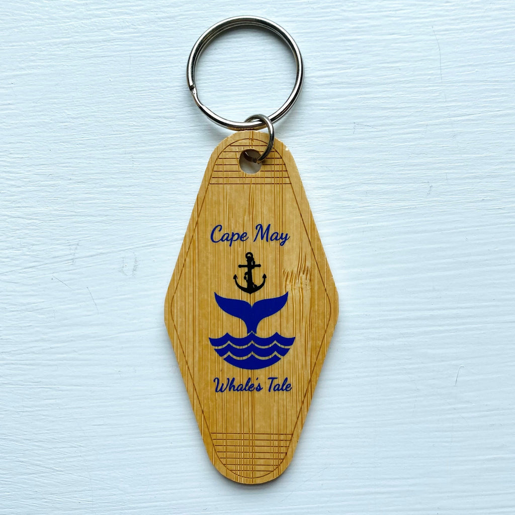 WHALE'S TALE KEYCHAIN