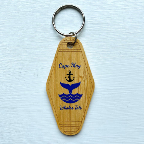 WHALE'S TALE KEYCHAIN