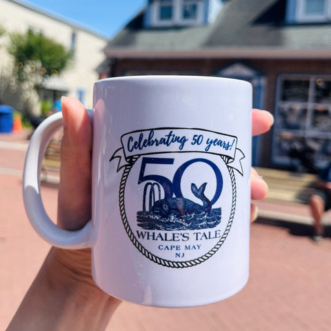WHALE'S TALE 50TH ANNIVERSARY MUG