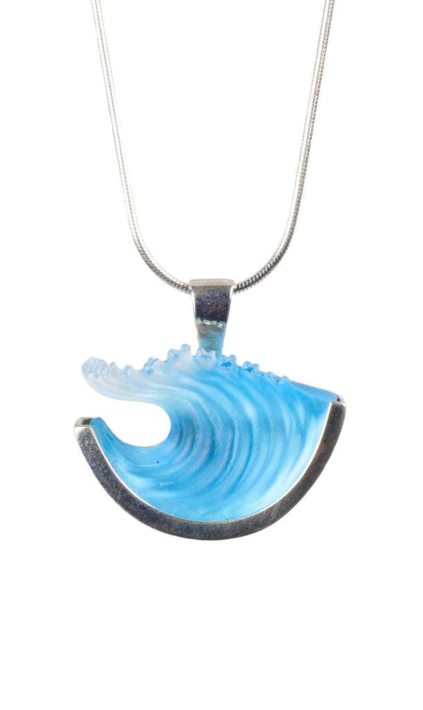 BEZAK LARGE WAVE PENDANT