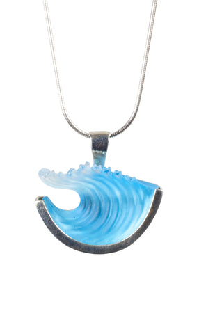 BEZAK LARGE WAVE PENDANT