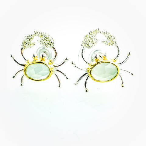 MICHOU CRAB STUD EARRING