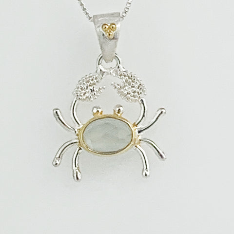 MICHOU CRAB CALCITE NECKLACE