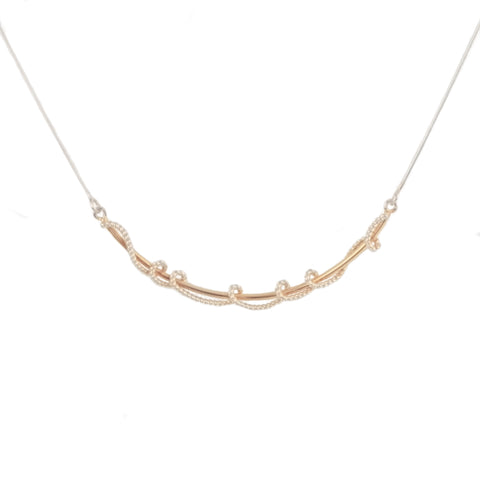 MICHOU ROPING BAR NECKLACE