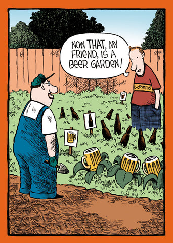 NOW THAT'S A BEER GARDEN