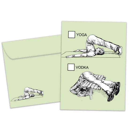 YOGA OR VODKA