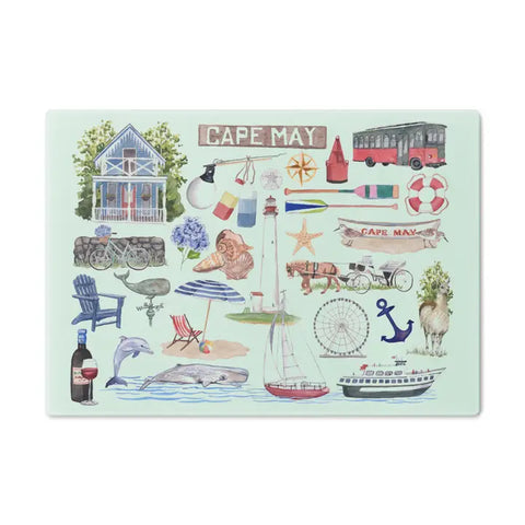 TEMPERED GLASS CUTTING BOARD