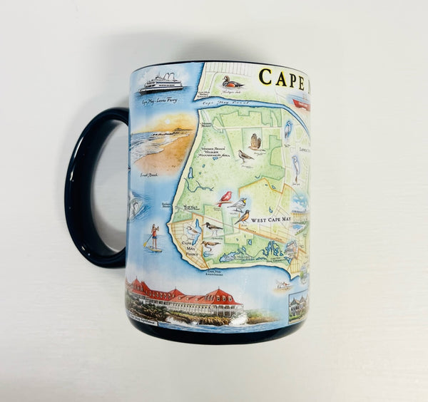 Cape May Map Mug