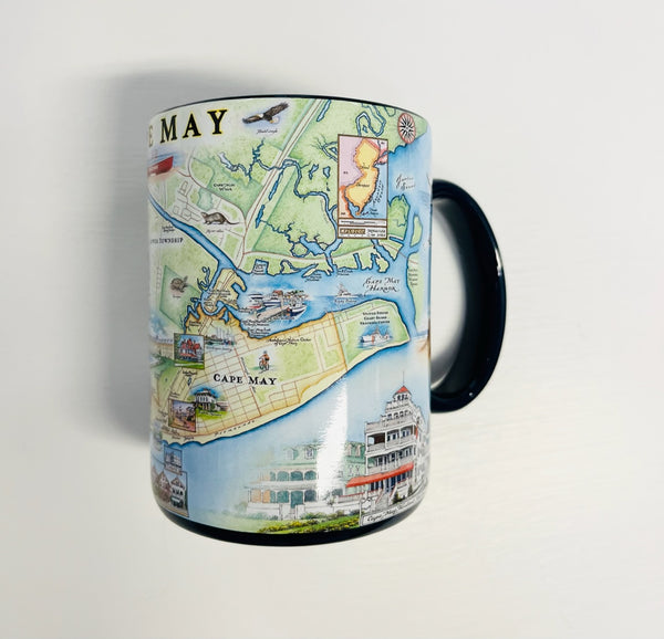 Cape May Map Mug
