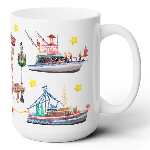 CAPE MAY CHRISTMAS MUG