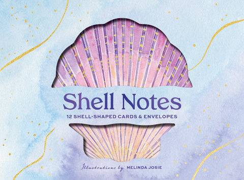 SHELL SHAPED NOTECARDS