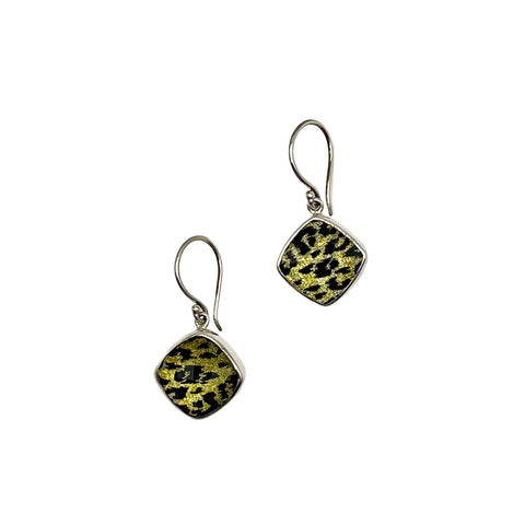 CHEETAH QUARTZ EARRINGS