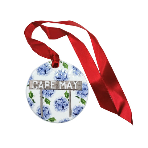 CERAMIC CAPE MAY ORNAMENT
