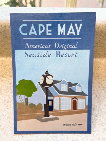 Whale's Tale Cape May Postcard