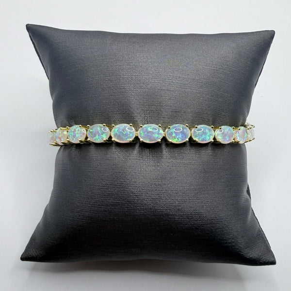 ETERNAL BLUE OPAL TENNIS BRACELET