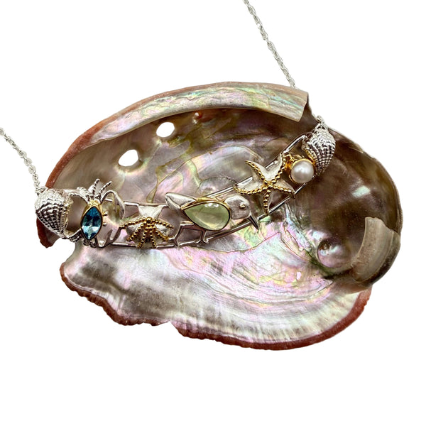 SEALIFE BAR NECKLACE