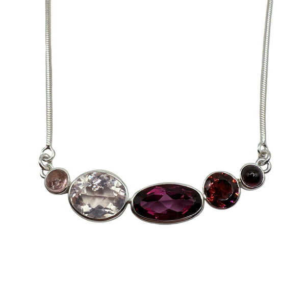 PINK BAR NECKLACE