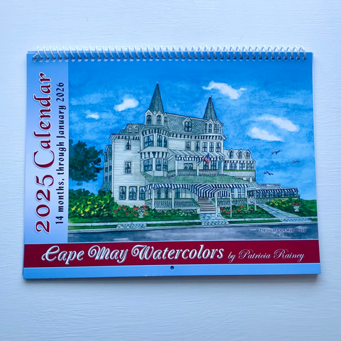 Patricia Rainey 2025 Cape May Calendar