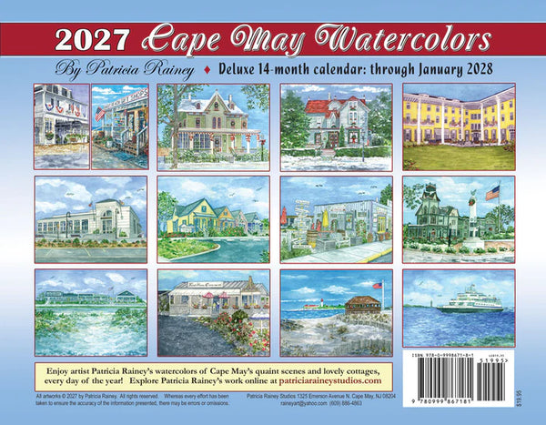 PATRICIA RAINEY 2027 CALENDAR