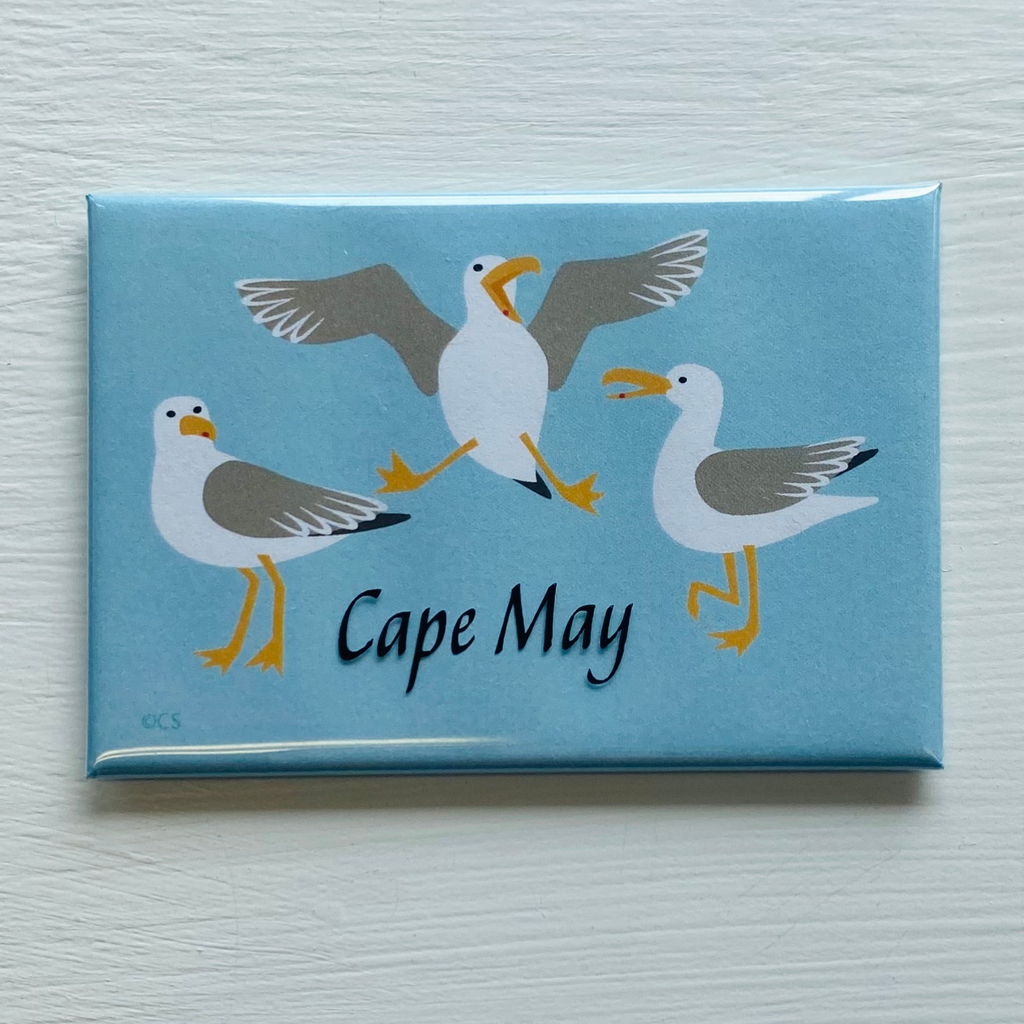 Laughing Gulls Magnet