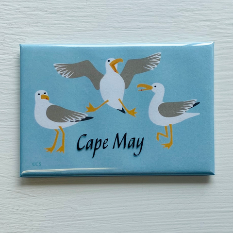 Laughing Gulls Magnet