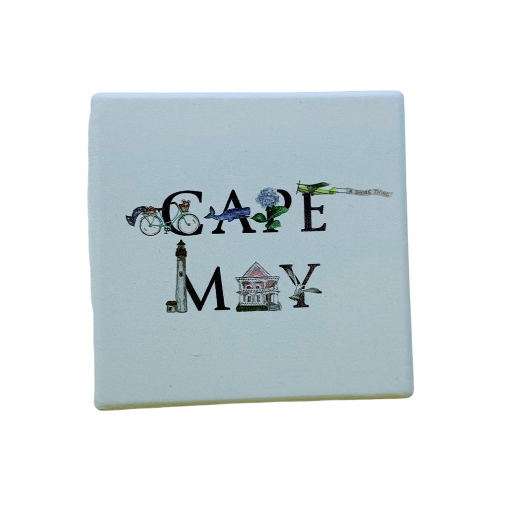 CAPE MAY ICONS COASTER