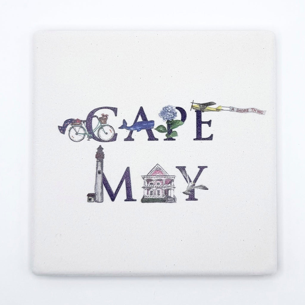 CAPE MAY ICONS COASTER