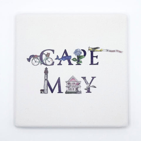 CAPE MAY ICONS COASTER