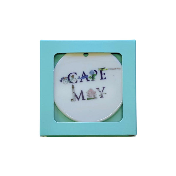 CERAMIC CAPE MAY ORNAMENT