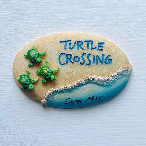 Turtle Crossing Magnet