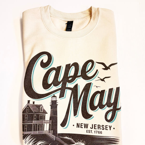 CAPE MAY CREWNECK SWEATSHIRT