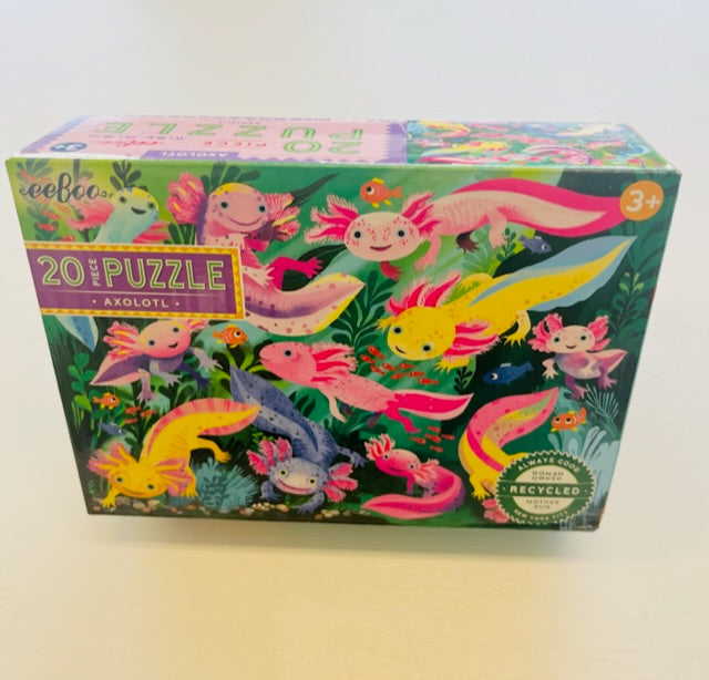 Axolotl 20 piece puzzle