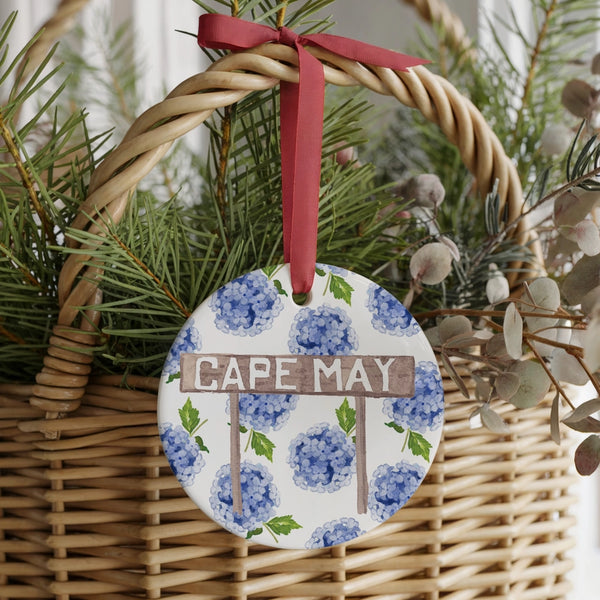 CERAMIC CAPE MAY ORNAMENT