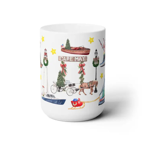 CAPE MAY CHRISTMAS MUG