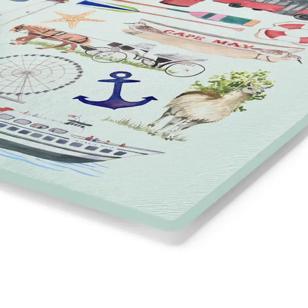 TEMPERED GLASS CUTTING BOARD
