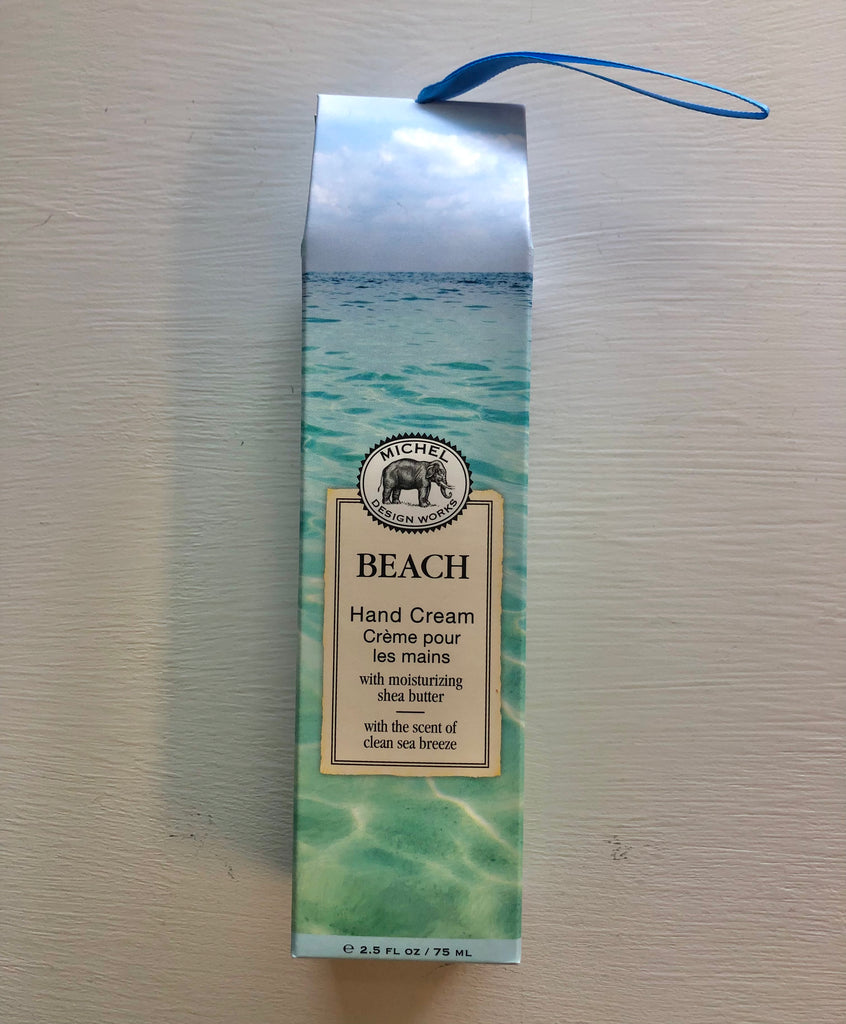 Beach hand cream