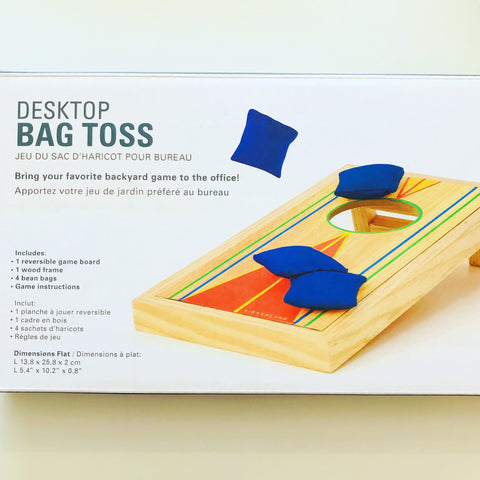 DESKTOP CORNHOLE BEAN BAG GAME