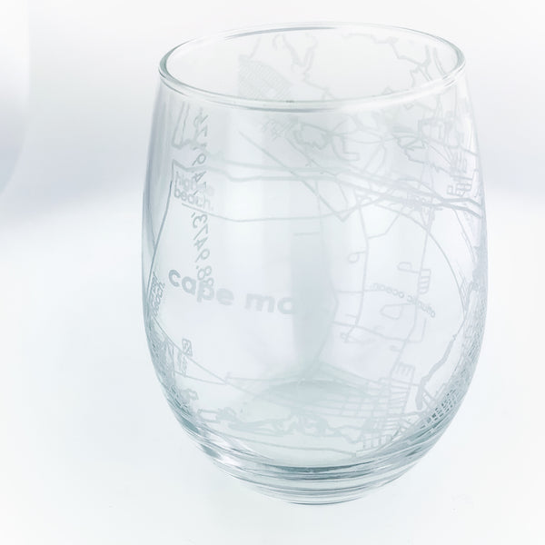 CAPE MAY STEMLESS WINE GLASS