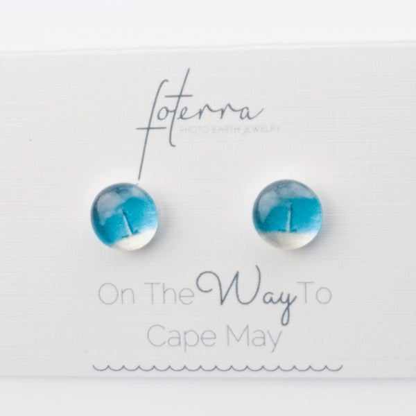 Cape May Lighthouse Post Earring