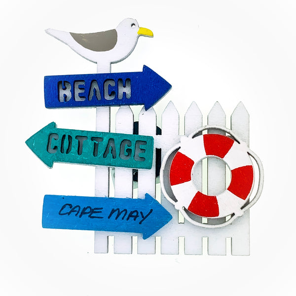 Seagull Fence Magnet